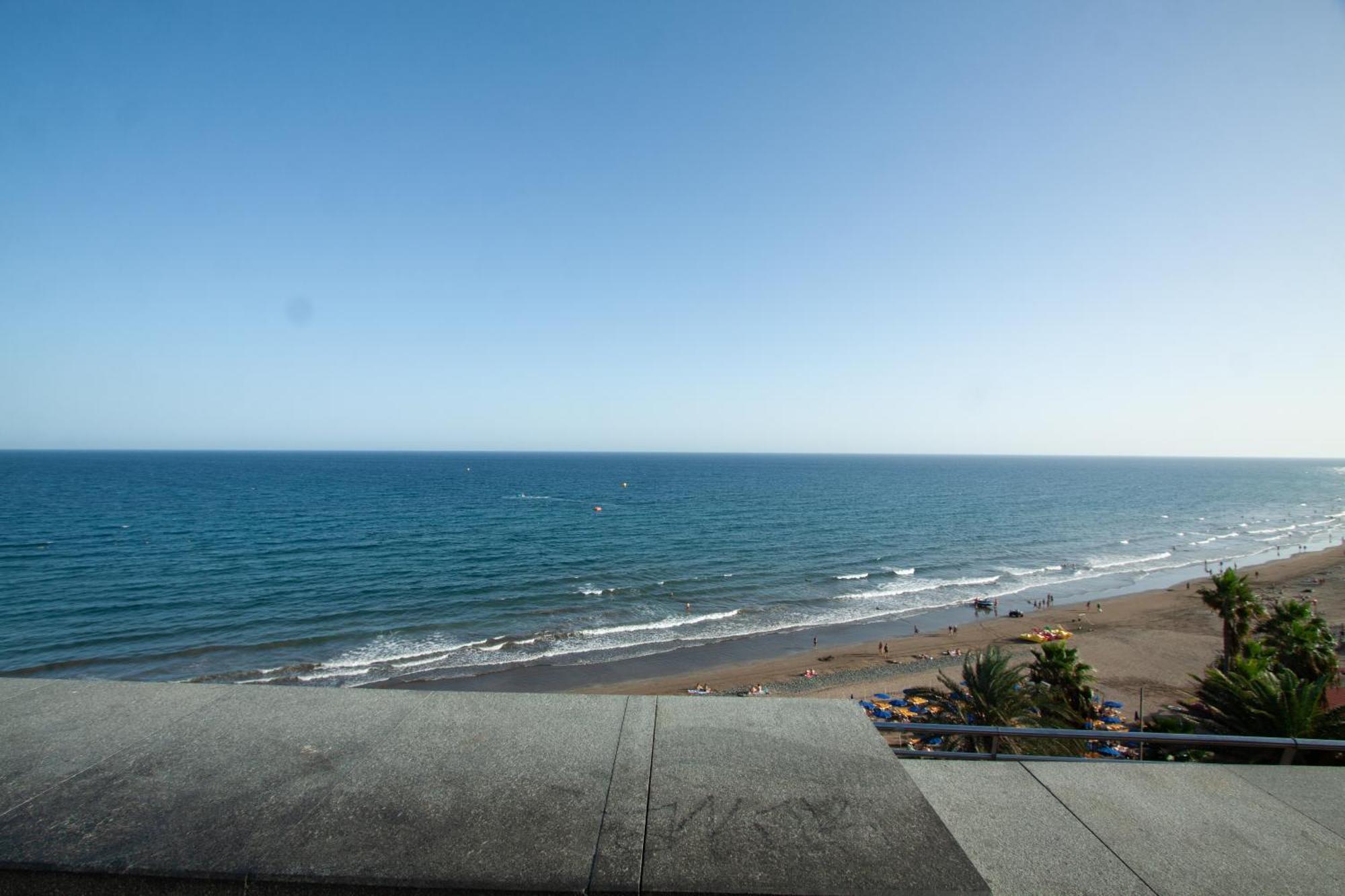 Apartamento Con Terraza Y Piscina En Playa Del Ing Playa del Inglés Zewnętrze zdjęcie