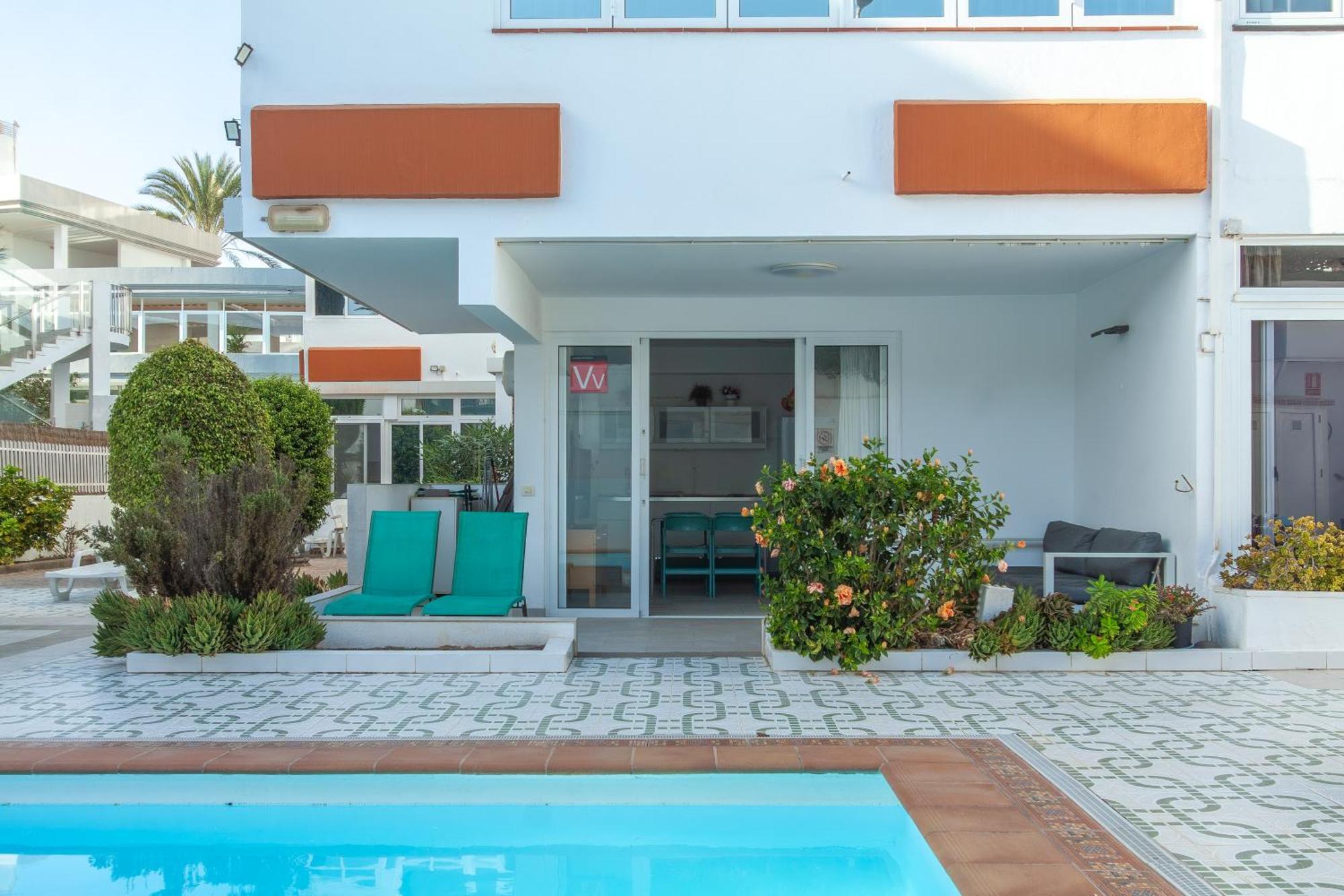 Apartamento Con Terraza Y Piscina En Playa Del Ing Playa del Inglés Zewnętrze zdjęcie